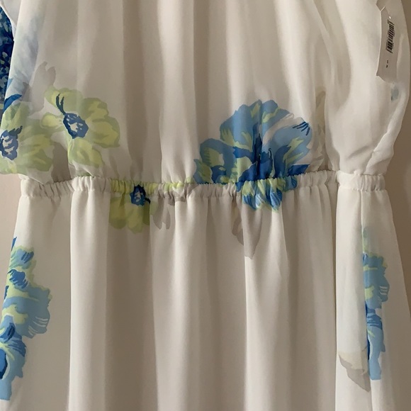 🆕 Old Navy White Floral Maxi Dress S Small NWT - Picture 7 of 9